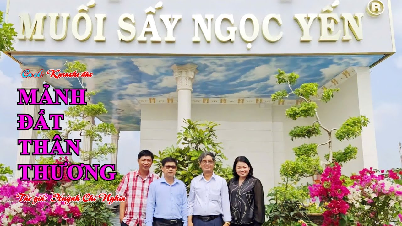 Ca cổ: MẢNH ĐẤT THÂN THƯƠNG (Karaoke đào) | Tác giả: Huỳnh Chí Nghĩa