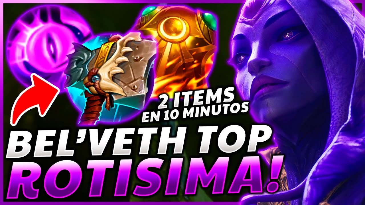 💀¡EL FIN de LEAGUE OF LEGENDS HA LLEGADO! La *NUEVA BEL'VETH* y su BUILD TERRORIFICA ARRASA CON TODO