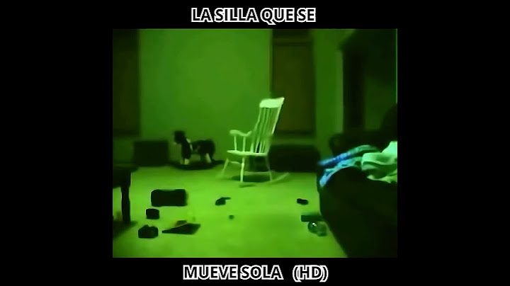 LA SILLA QUE SE MUEVE SOLA HD