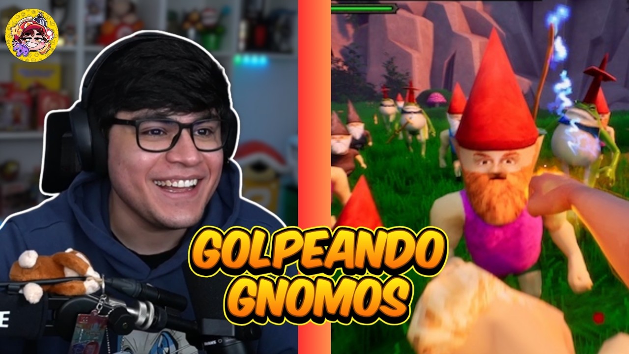 GOLPEANDO GNOMOS 🤣🤣🤣 / ALDO GEO JUEGA FIGHT QUEST