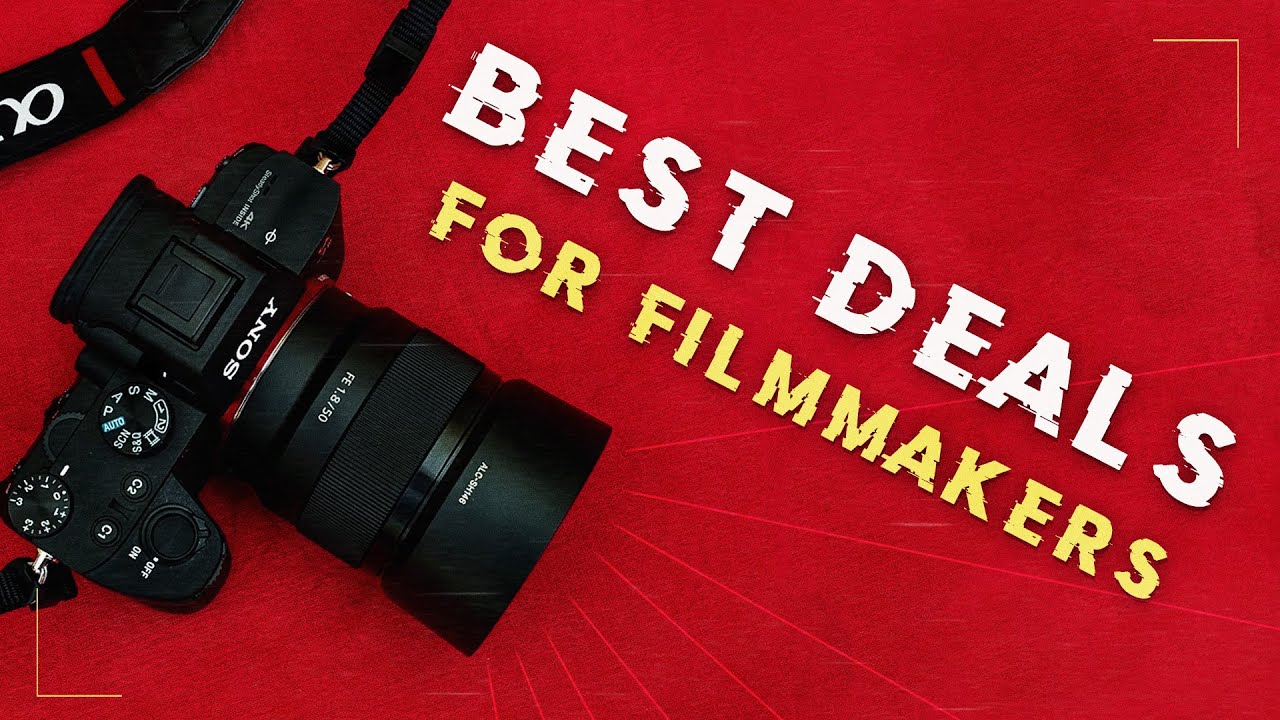 Best Black Friday Deals for Filmmakers YouTube