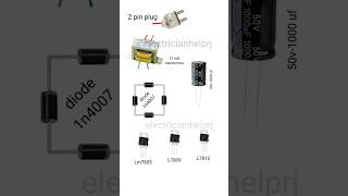 How To Convert Ac To Dc 5v 9v 12velectricianhelprj