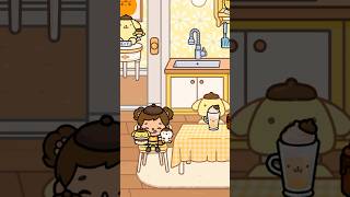 Hello Kitty 🩵 Cinnamoroll vs. Pompompurin 💛 Beak Street Building Pt. 27 Toca Boca #tocagirlz