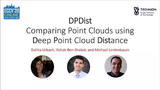 DPDist: Comparing Point Clouds Using Deep Point Cloud Distance - ECCV2020 - short Profile