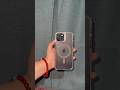 clear case with phone stand #iphone15 #iphonecase