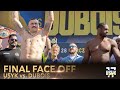 USYK vs. DUBOIS .WEIGHT IN | FACE OFF