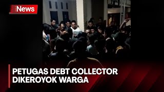 Bawa Kabur Mobil Warga, 6 Debt Collector Dihajar Warga usai Diteriaki Maling