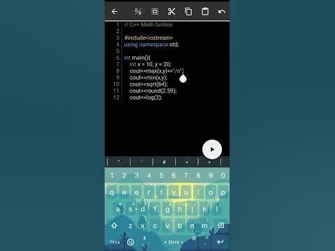 math module in c++ learn c++ from shorts #programming #codinglife #c++ ...