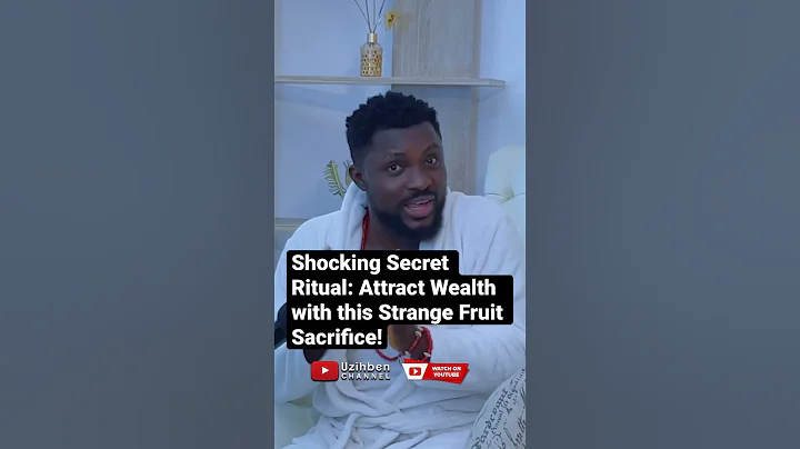 Shocking Secret Ritual: Attract Wealth with this Strange Fruit Sacrifice! #uzihben #fruit