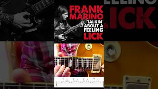 Frank Marino Guitar Lick From The Album Live! With Mahogany Rush