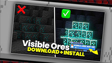 💡 Glowing Ores Addon for Minecraft PE/Bedrock 1.21+ | Ultimate Mining Vision Pack! 💎⛏️