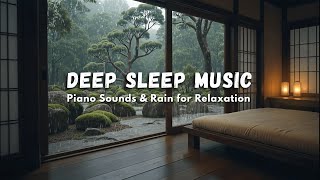 Celestial Rain Dreams 🌙 | Deep Relax Piano Music for Night Meditation