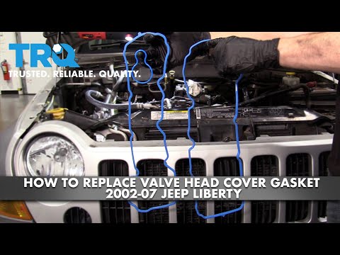 How to Replace Valve Head Cover Gaskets 2002-2007 Jeep Liberty - YouTube
