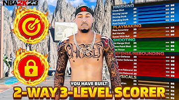 *NEW* 2-Way 3-Level Scorer BUILD on NBA 2K23!