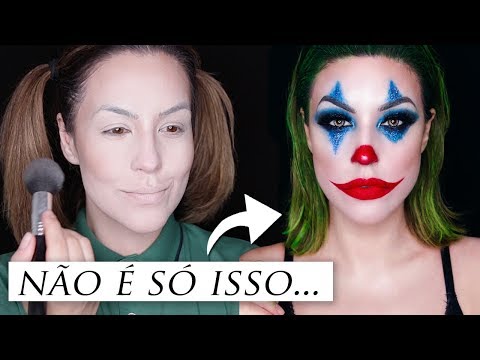 MAKE DE HALLOWEEN - O CORINGA #joker