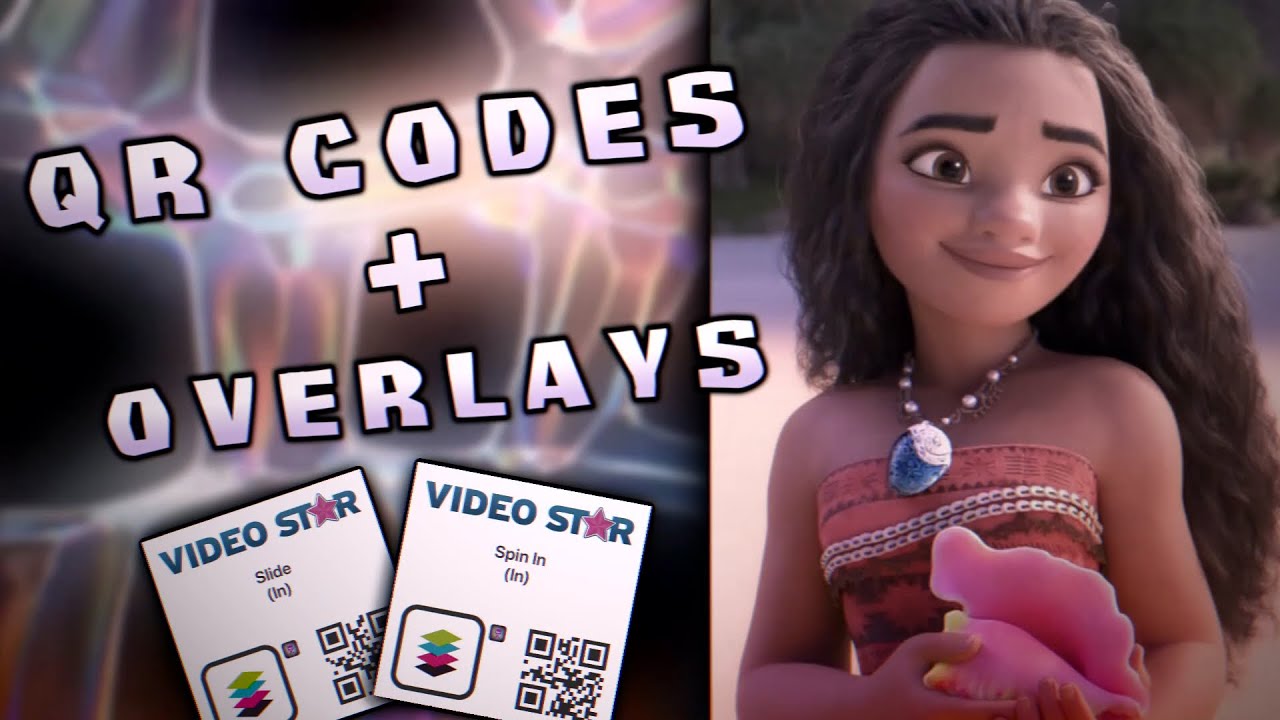 VIDEOSTAR QR CODES / PRESETS!!! 💫 - YouTube