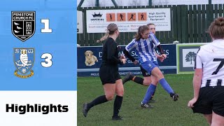 Penistone Church Women FC 1-3 Sheffield Wednesday Ladies FC Reserves | Highlights Penistone Church Women FC 1-3 Sheffield Wednesday Ladies FC Reserves | Highlights