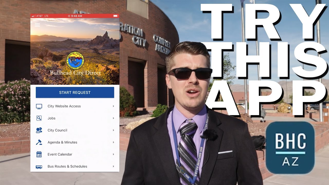 Report problems in Bullhead City using our App