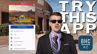 Report problems in Bullhead City using our App