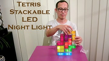 Unboxing Tetris Stackable LED Night Light Unboxing