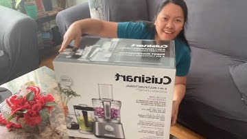 MULTIFUNCTIONAL KITCHEN CENTRE#cuisinart #blender #fruitjuicer #foodprocessor #airmiles #unboxing 