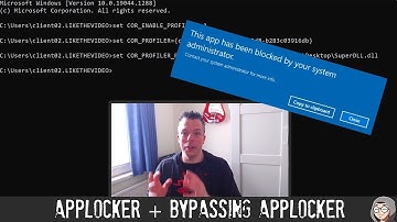 ED63 - Applocker + Bypassing Applocker