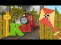 Learn about the Letter K - The Alphabet Adventure With Alice And Shawn The Train