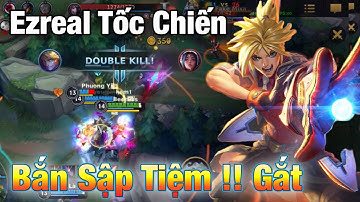 [LMHT:Tốc Chiến] Ezreal Học Viện Chiến Binh bắn hết bắn sập tiệm quá gắt