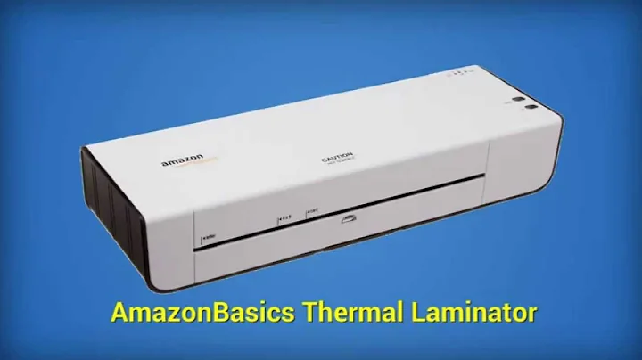 AmazonBasics Thermal Laminator Review