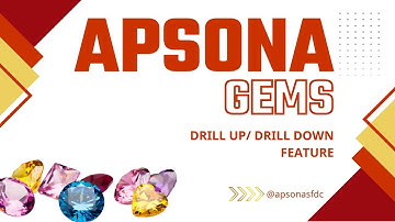 Episode 12: Apsona Drill up/Drill down Feature