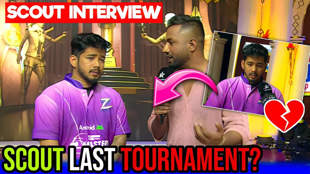 Scout Reply TZ ELIMINATE 💔 Scout Last Tournament 🚨 Scout Interview✅