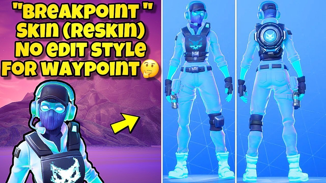 *NEW* LEAKED "BREAKPOINT" SKIN In Fortnite Battle Royale ...