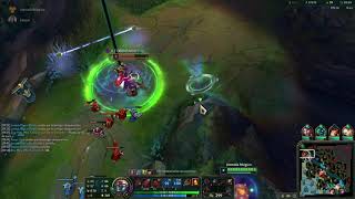 Gank do Bardo Mid.