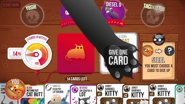KITTY POOP?! | Exploding Kittens iOS Gameplay #1