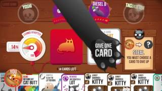 KITTY POOP! | Exploding Kittens iOS Gameplay #1