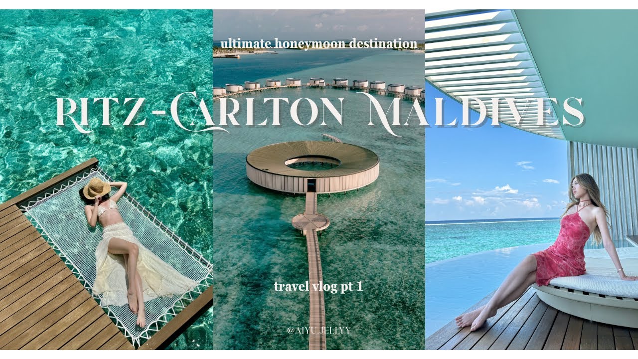 THE RITZ-CARLTON MALDIVES | ultimate honeymoon destination, overwater villa tour, luxury 5⭐ resort