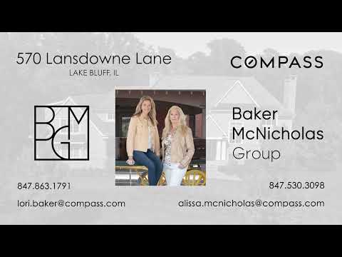 570 Lansdowne Lane, Lake Bluff, IL home video tour