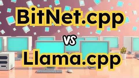 Microsoft BitNet.cpp vs Llama.cpp : Run LLMs on CPU