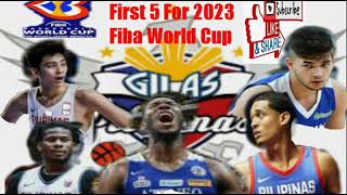 5 For Fiba World Cup 2023