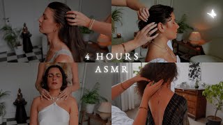 ASMR whispered 😴 4H CALMING SOFT TOUCH MASSAGE screenshot 5