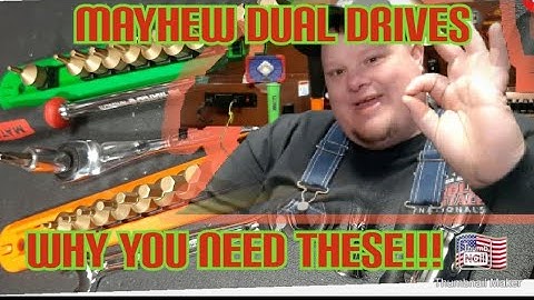 🇺🇸 MAYHEW DUAL DRIVE STUBBY BITS BEST BITS FOR THE MONEY!!!