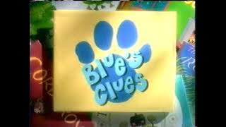 Blues Clues Blue's Big Treasure Hunt 1999 VHS Closing