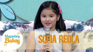 Sophia Reola showcases her acting skills on Magandang Buhay. Subscr...