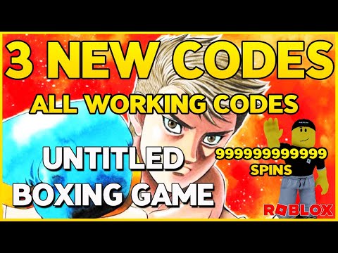 3 NEW ALL WORKING CODES for UNTITLED BOXING GAME Roblox September 2023  Codes for Roblox TV