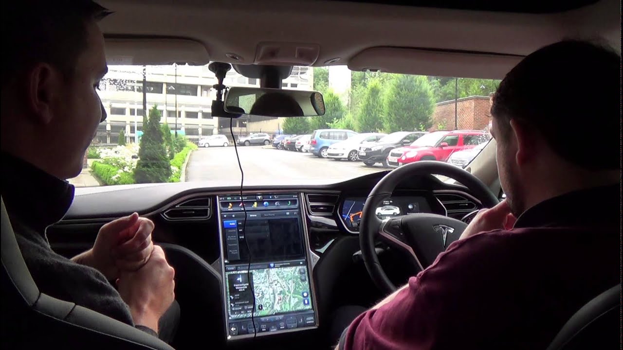 Tesla Model S Pre Test Drive Demo - YouTube