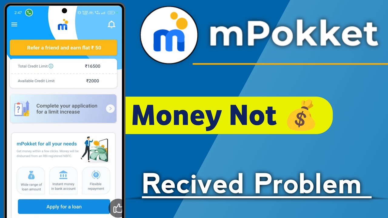 mpokket-money-not-received-problem-solve-youtube