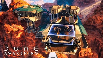 Cliff Side Main Base Expanded | Dune Awakening Base Building Designs & Tips