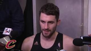Kevin Love Postgame Interview | Warriors vs Cavs Finals Game 1 |