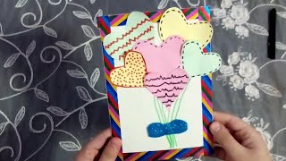 طريقة عمل كارت لعيد الام 2019-هدايا عيد الام-افكار لعيد الام -diy mothers day card-diy paper craft