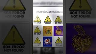 Two Goat Teams Of Ipl...